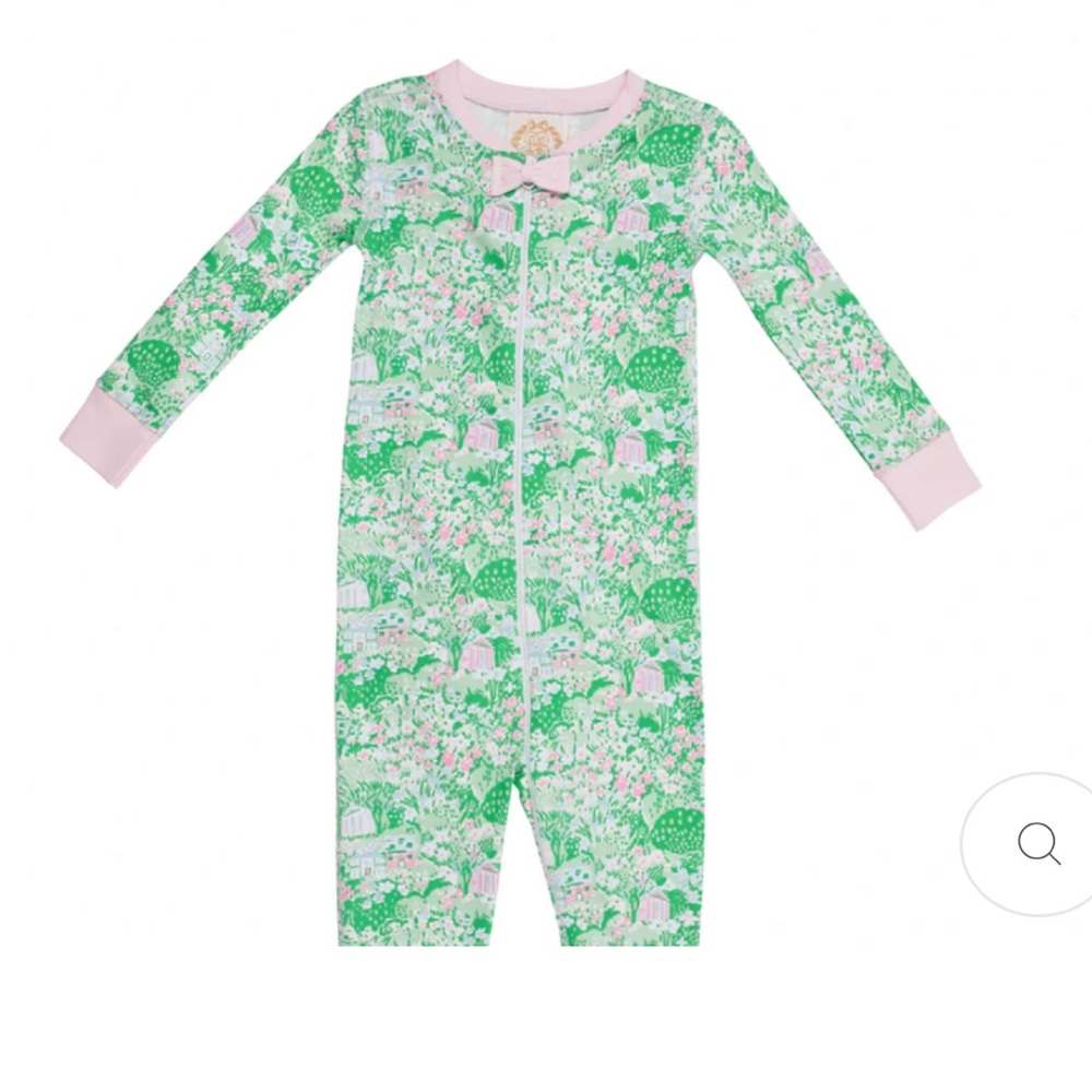 TBBC NOELLES NIGHT NIGHT FOOTED-BELMONT BLOOMS SZ 3-6m